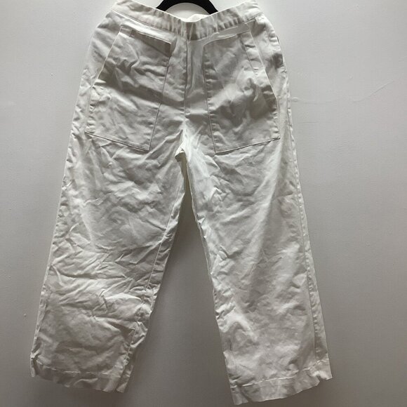Prologue White Wide Leg High Rise Dress Pants Size 6 - Picture 1 of 8